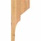 Ekena Millwork Monterey Smooth Corbel, Western Red Cedar, 3 1/2"W x 10"D x 22"H COR04X10X22MON00SWR - alternate 4